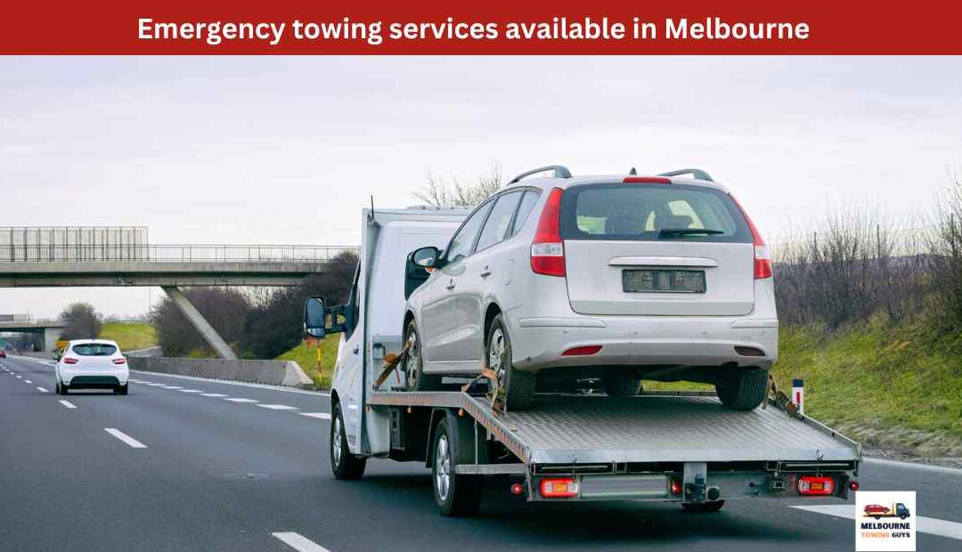 Emergency towing services available in Melbourne